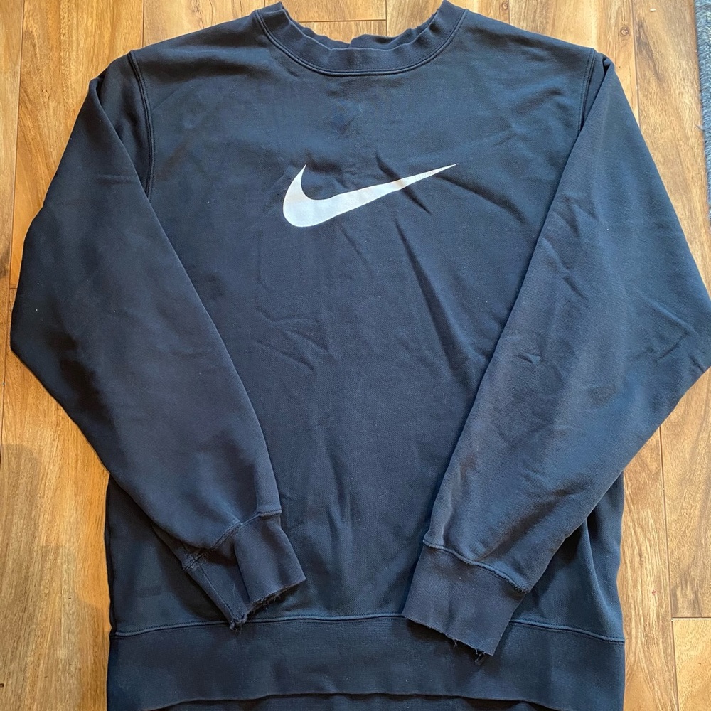 Vintage Nike black hoodie sweatshirt